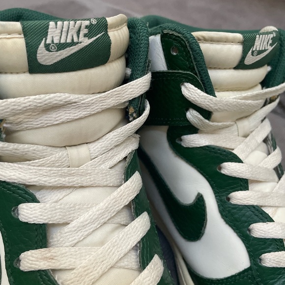 2008 Vintage Pack Pine Green Nike Dunk Highs - Picture 3 of 5